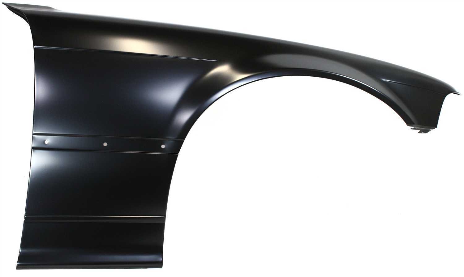 Front Fender for BMW 3-Series 1992-1996, Right (Passenger), Primed (Ready to Paint), Convertible/Coupe, Without Side Repeater Lights, Replacement - Fits 318i/323i/325i/328i