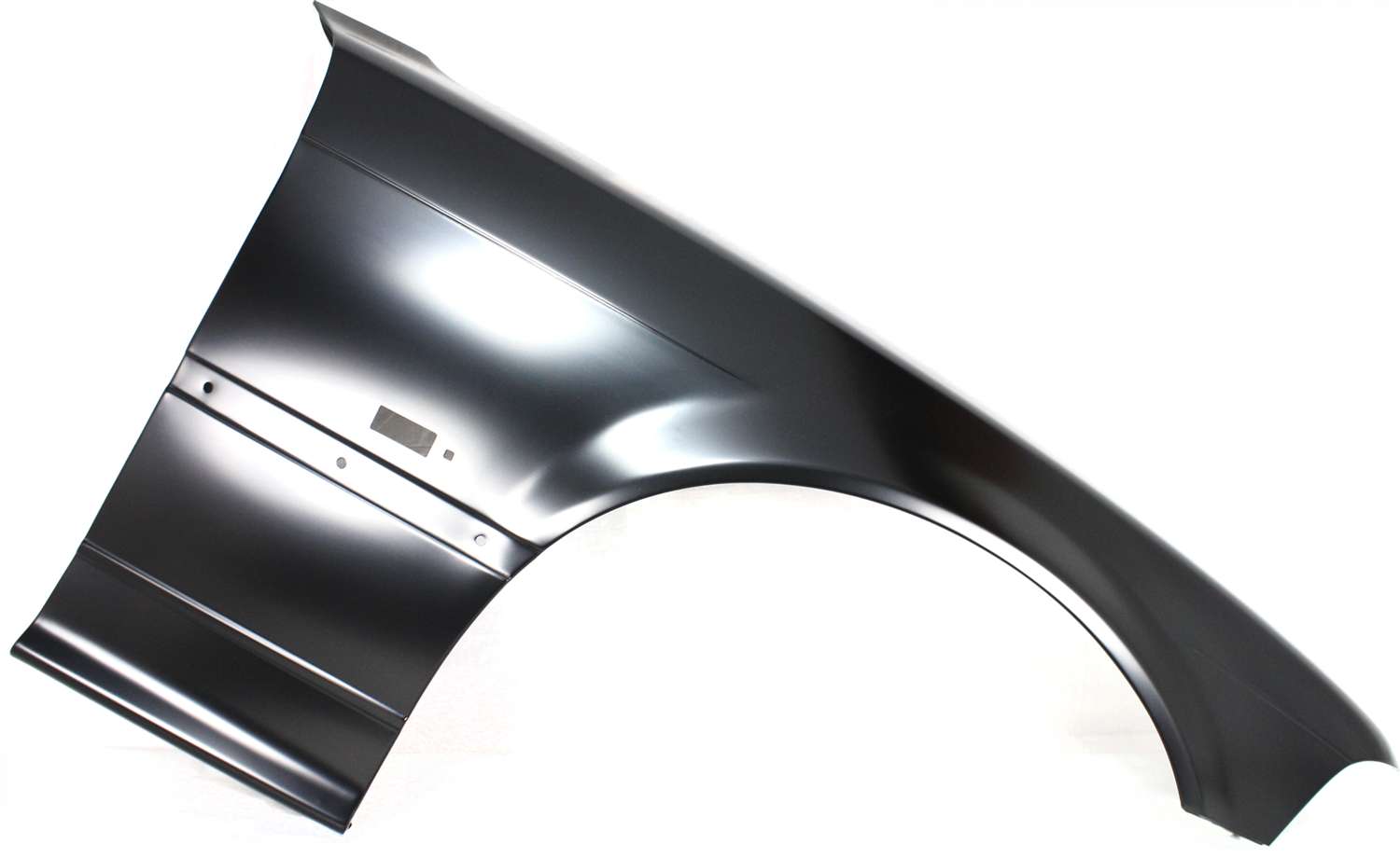 Primed (Ready to Paint) Front Fender for BMW 3-Series 1992-1996, Right (Passenger) Side, Convertible/Coupe, 2-Door, with Side Repeater Lights, Replacement
