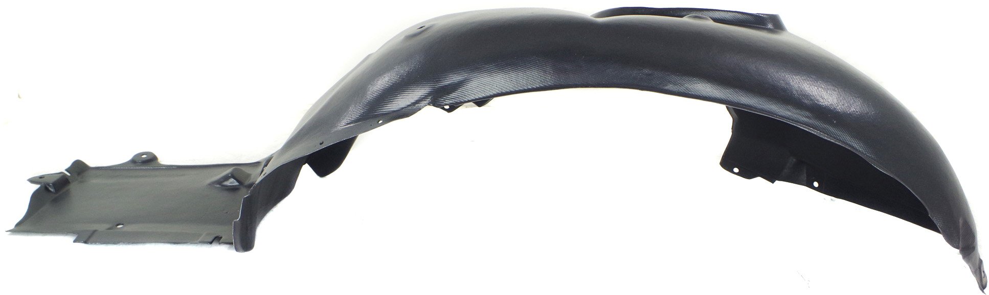 Front Fender Liner for BMW 3-Series 1999-2005, Right (Passenger) Side, Rear Section, Sedan/Wagon, Replacement Models: 316i, 318i, 320i, 323i, 325i, 328i, 330i, M3.