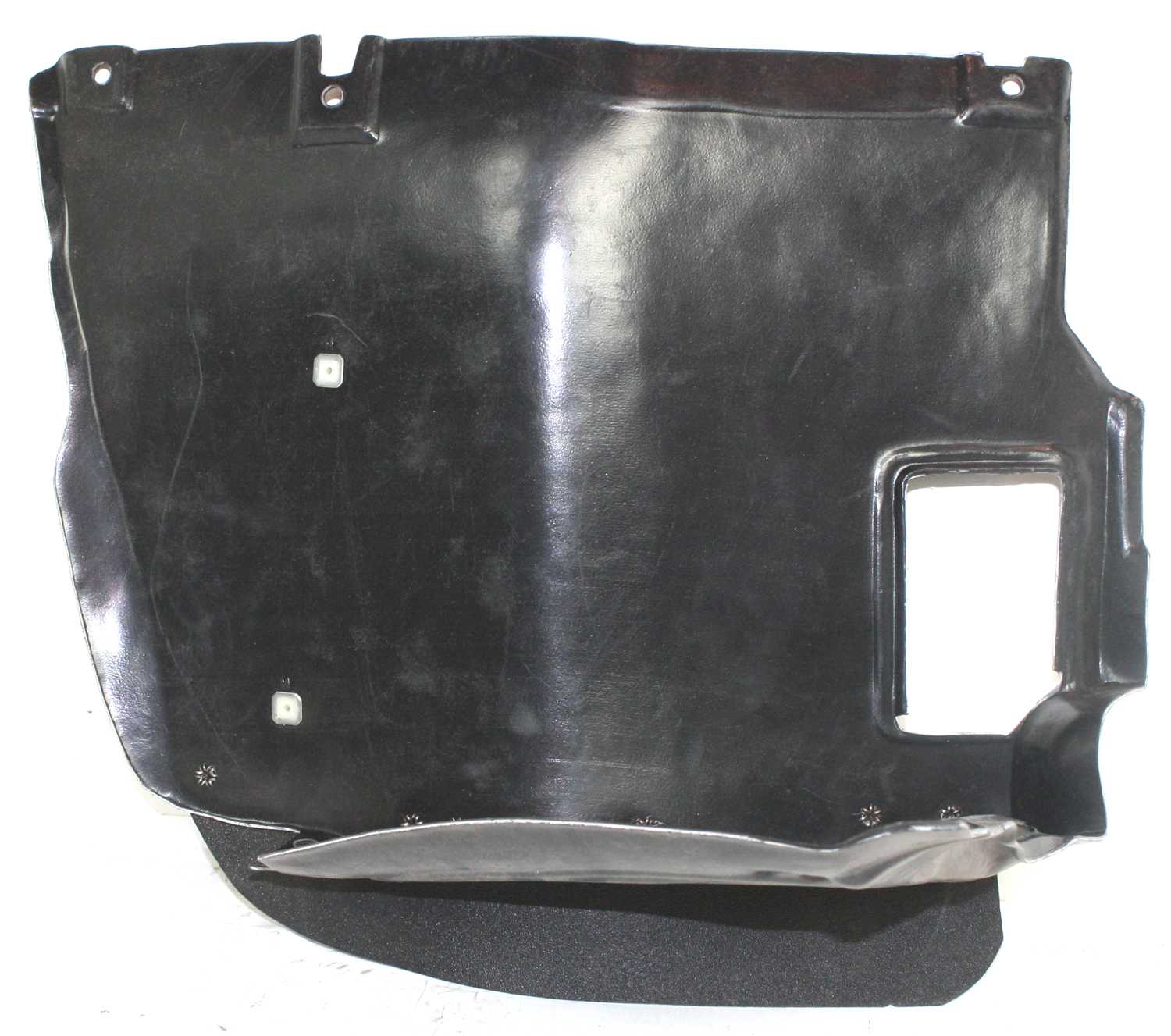 Front Fender Liner for BMW 3-Series 2001-2005, Right (Passenger) Front Section, AWD (All Wheel Drive), Sedan/Wagon, Replacement Models: 320i, 323i, 325i, 328i, 330i.