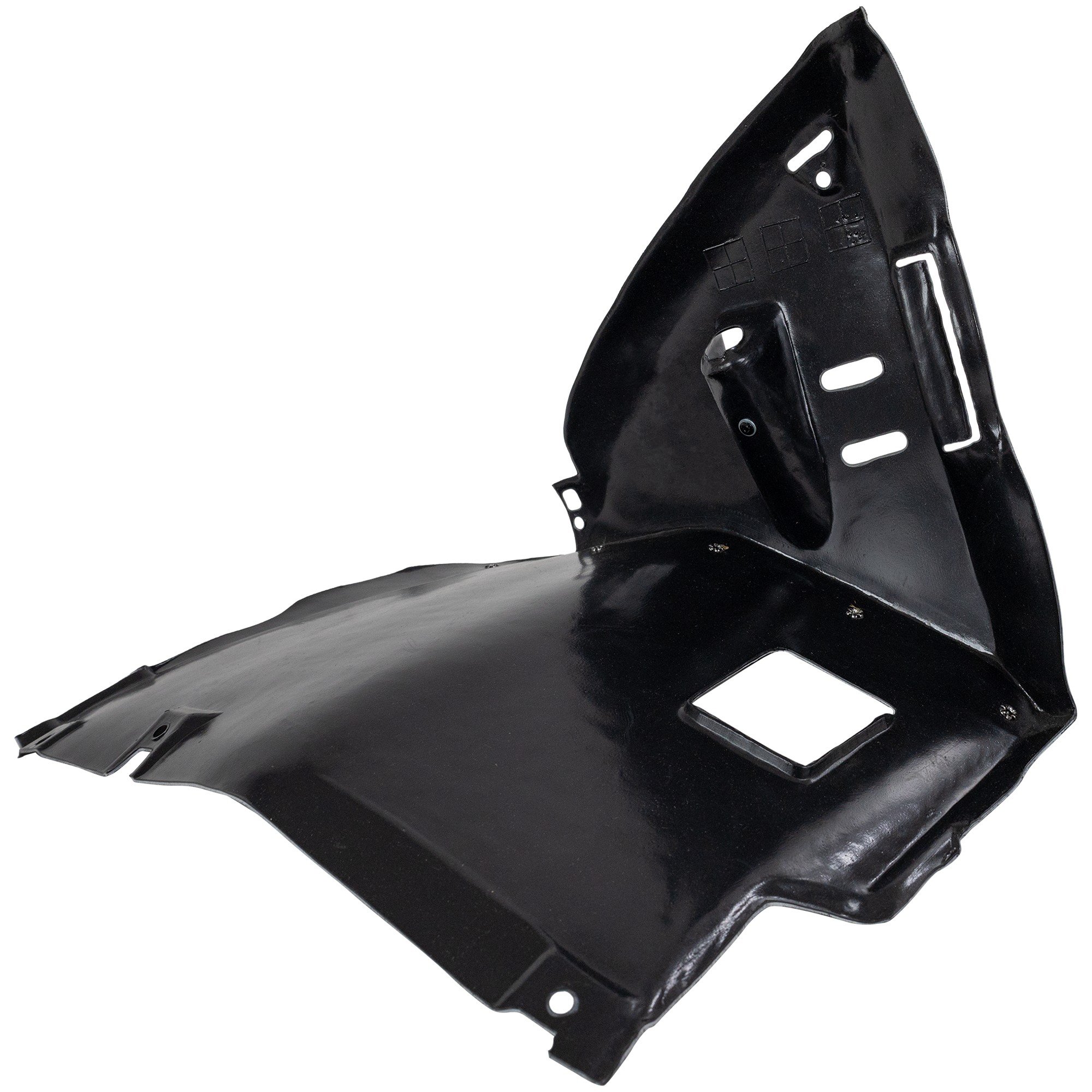 Front Fender Liner for BMW 3-Series 2000-2006, Left (Driver), Front Section, Convertible/Coupe, Replacement Models: 320i, 323i, 325i, 328i, 330i.