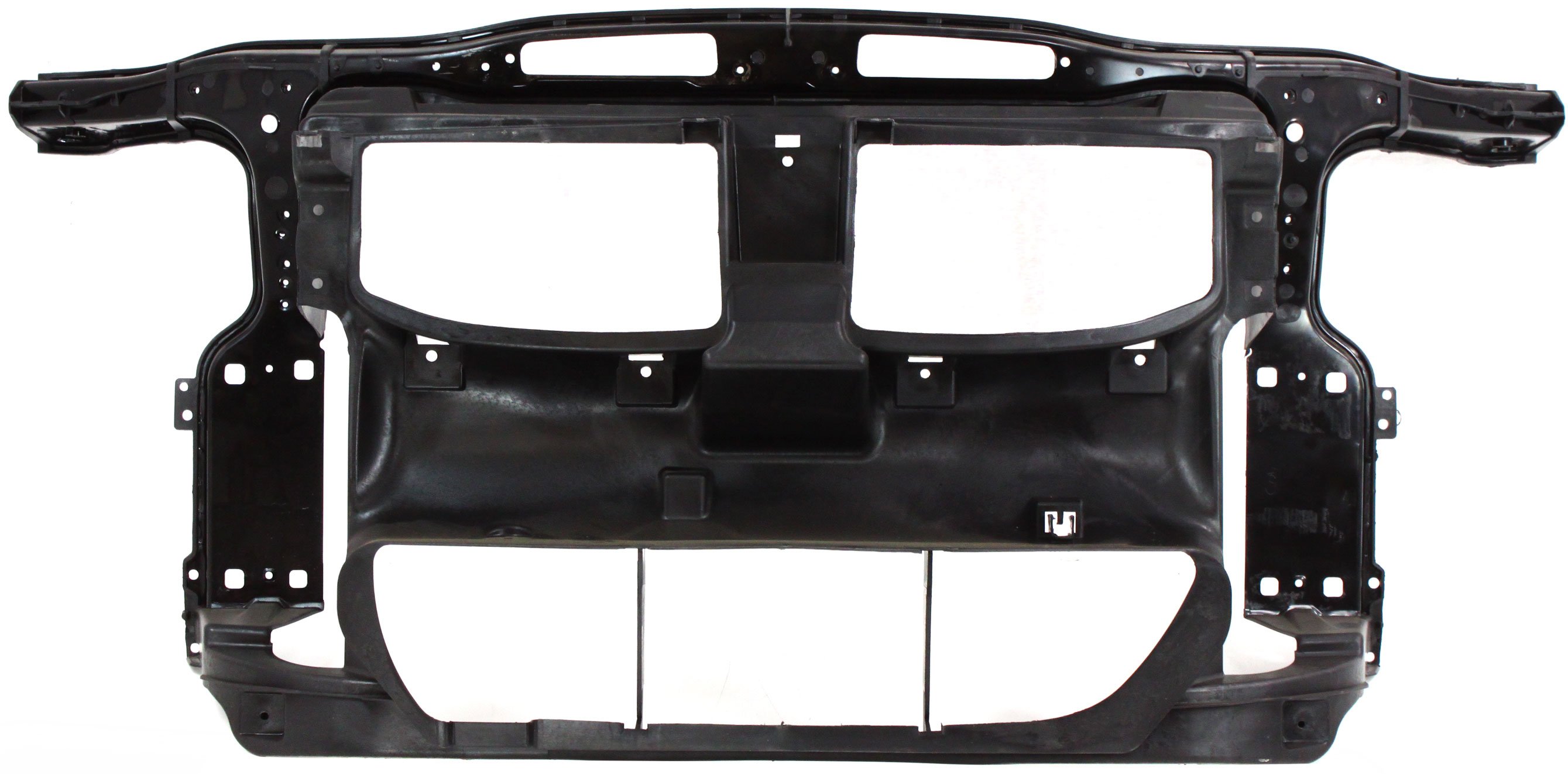 Radiator Support Assy for BMW 3-Series 2006-2013, Plastic with Steel, Without M Sport Package, Suitable for Coupe/Convertible/Sedan 2006-2011 2.5L/3.0L and Wagon, Replacement (CAPA Certified)