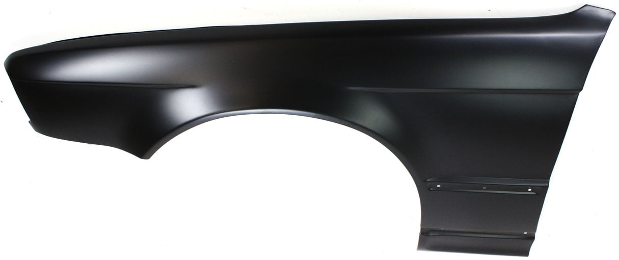 Front Fender for BMW 5-Series 1989-1995, Left (Driver), Primed (Ready to Paint), without Light, Replacement - fits 518i, 520i, 525i, 530i, 535i, 540i, M5