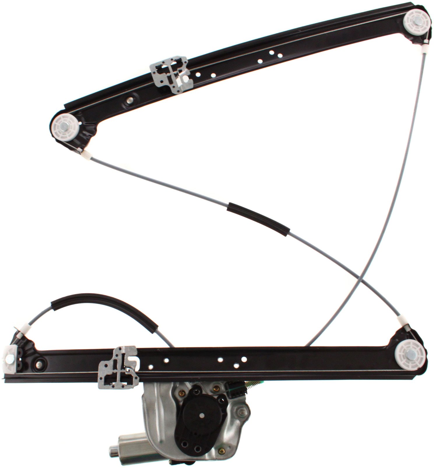 Front Window Regulator for BMW X5 2000-2006 Right (Passenger), Power-Operated with Motor, Replacement