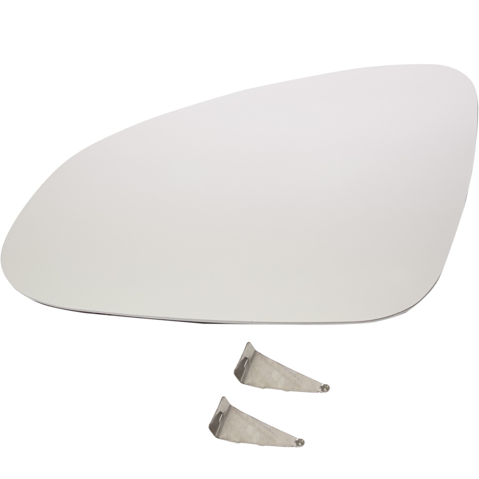 Mirror Glass for Buick Verano 2012-2017, Left (Driver), Non-Heated with Backing Plate, Replacement