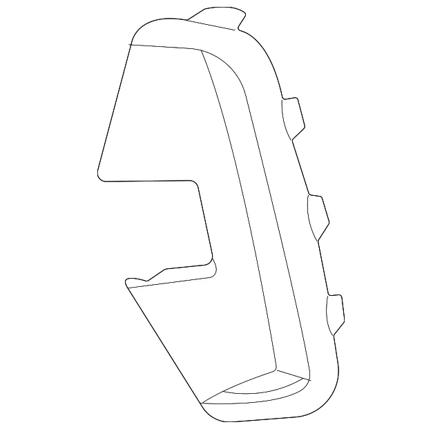 2021 - 2024 BMW M440i Front Bumper Molding (Left / Driver Side)