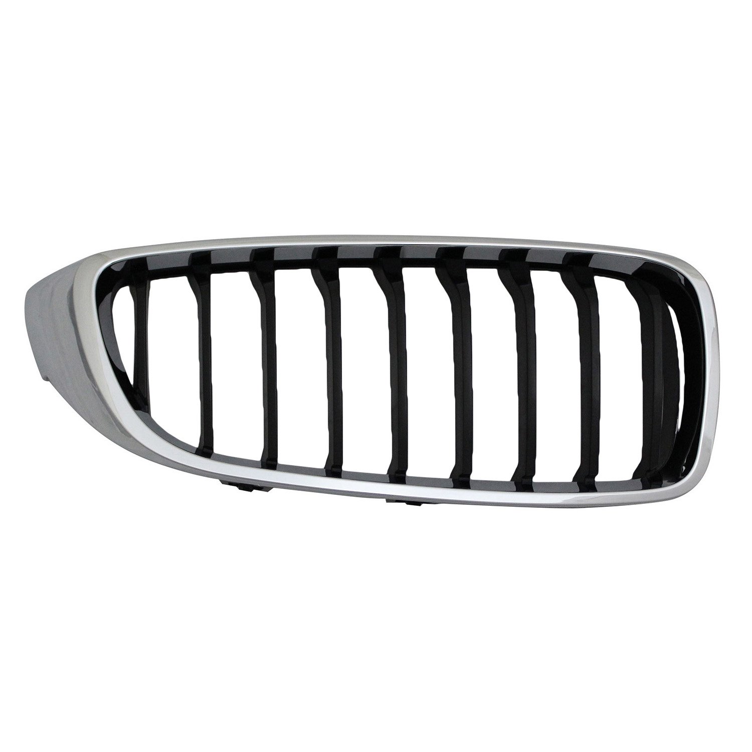 2014 - 2020 BMW 428i Grille - (Brand: LKQ) - Right (Passenger) Side - (Base 2.0L Coupe + Base 2.0L Convertible + Sport 2.0L Convertible + Sport 2.0L Coupe + Luxury 2.0L Convertible + Luxury 2.0L Coupe + Luxury Line 2.0L Coupe + Sport Line 2.0L Coupe) Replacement