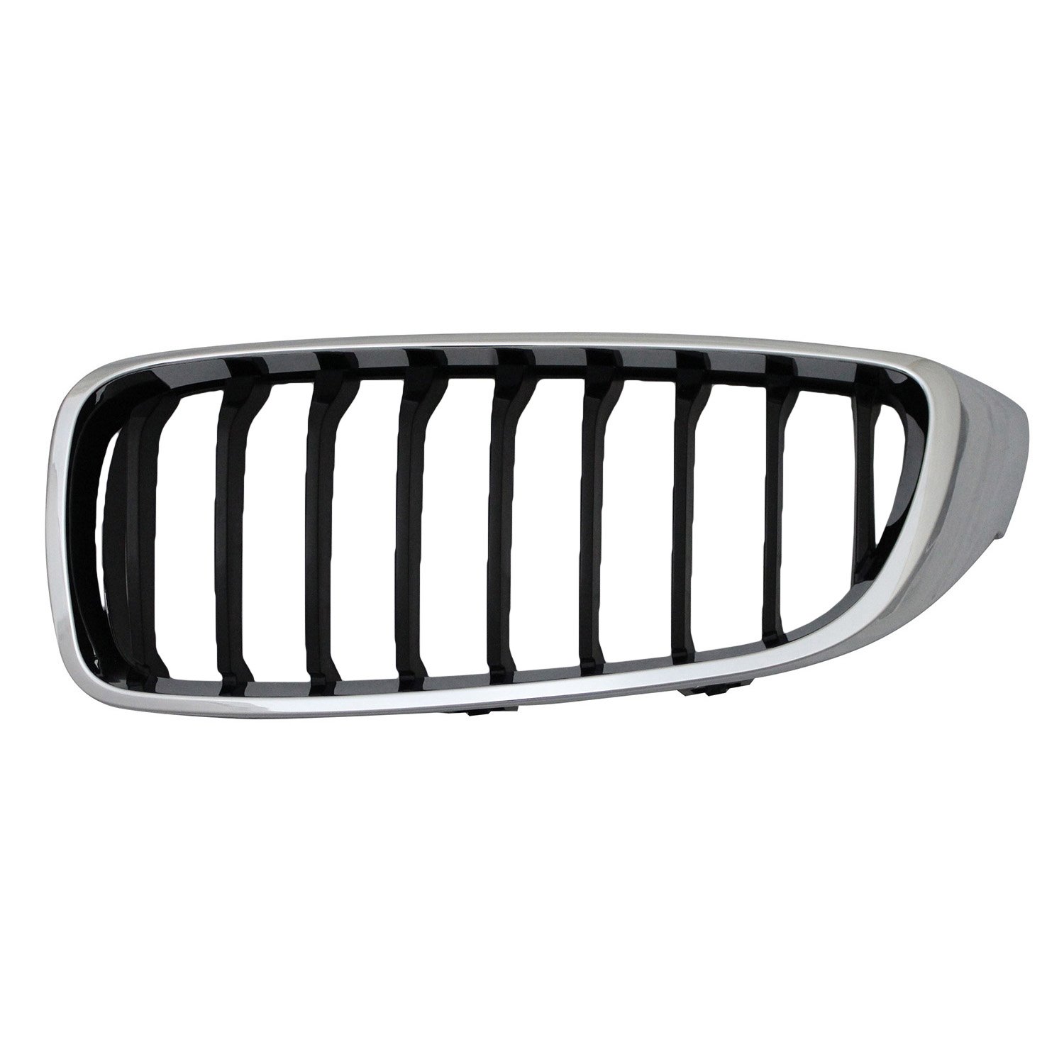 2014 - 2020 BMW 428i Grille - (Brand: LKQ) - Left (Driver) Side - (Base 2.0L Coupe + Base 2.0L Convertible + Sport 2.0L Convertible + Sport 2.0L Coupe + Luxury 2.0L Convertible + Luxury 2.0L Coupe + Luxury Line 2.0L Coupe + Sport Line 2.0L Coupe) Replacement