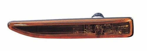 Left (Driver) Side Repeater Light for 2002 - 2008 BMW 760i, Yellow Turn Indicator, OEM 63137164755, Replacement
