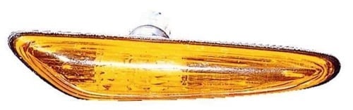 Right (Passenger) Side Repeater Light for 2002 - 2004 BMW 330i, 4-Door Sedan, Replacement with Amber Lens;  63136911368