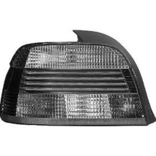 Left (Driver) Side Rear Tail Light Assembly Replacement Housing/Lens/Cover for 2001 - 2003 BMW 540i (4 Door; Sedan) with Amber Turn Signal Lens,  63216900211, Replacement