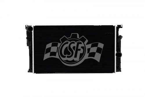 Radiator Assembly for 2012 - 2016 BMW 328i, F30 with Super Ultra Low Emission Vehicle,  17118672106, Replacement