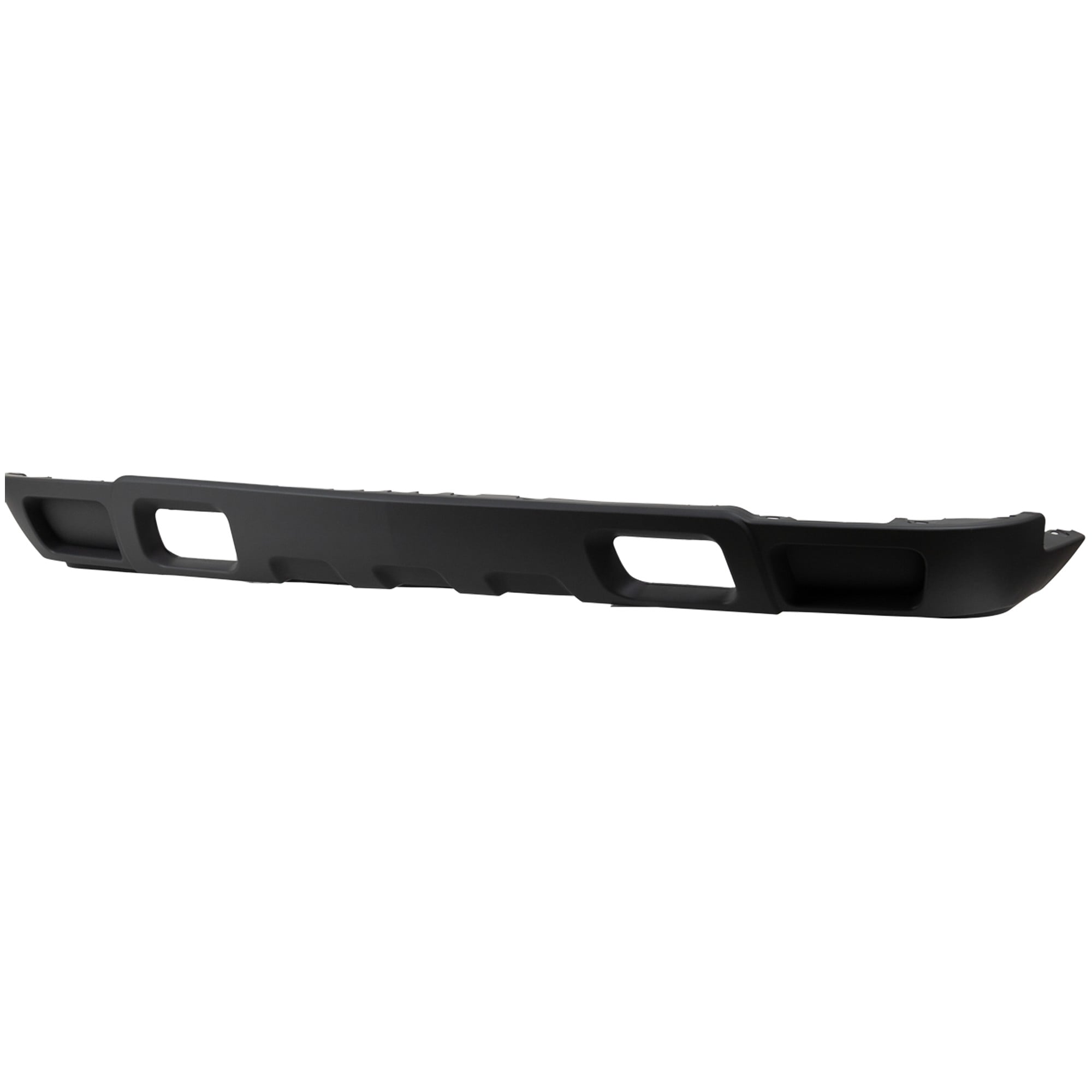 Front Lower Valance for Chevrolet Silverado 2003-2006, Textured Gray Air Deflector without Fog Light Holes and with Tow Hook Holes, Excluding SS/WT Models, Includes 2007 Classic, Replacement