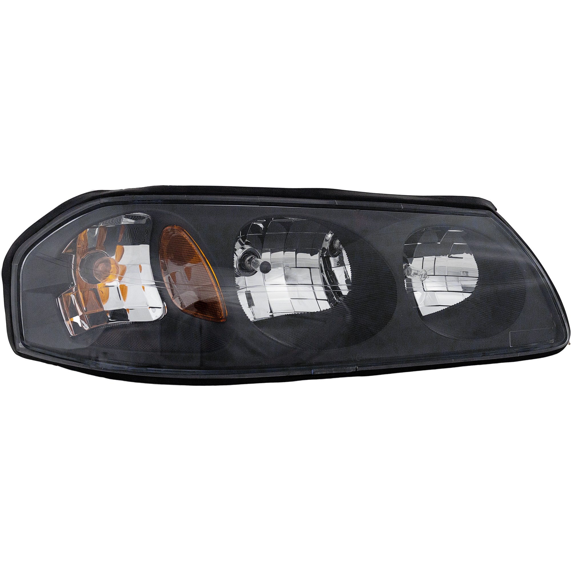 Headlight Assembly for Chevrolet Impala 2004-2005, Right (Passenger), Composite Structure, Halogen Light, From 2-06-04, Replacement