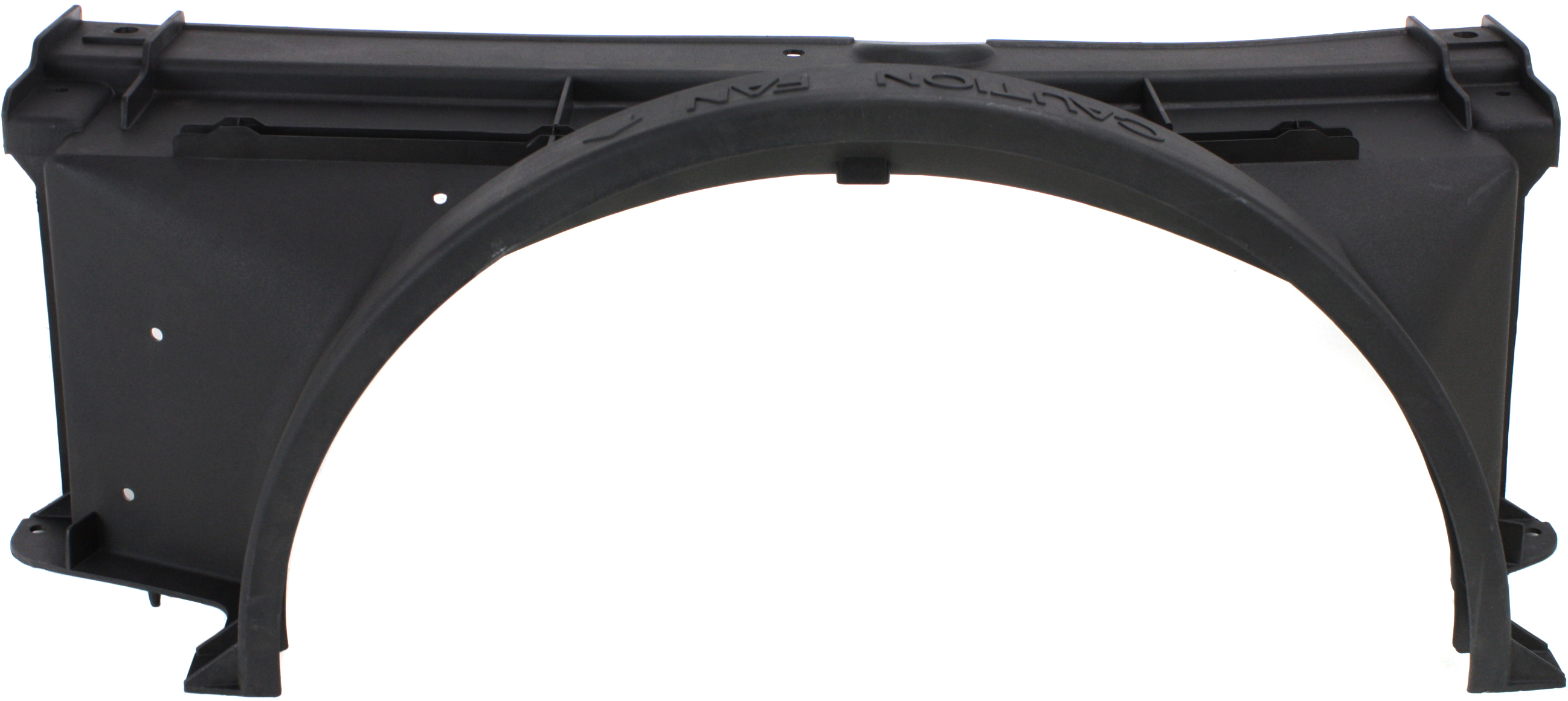 Upper Radiator Fan Shroud for Chevrolet C/K Full Size Pickup 1988-1999, Gas, 5.0/5.7L Engine, Fits 28x17-Inch Radiator, Replacement