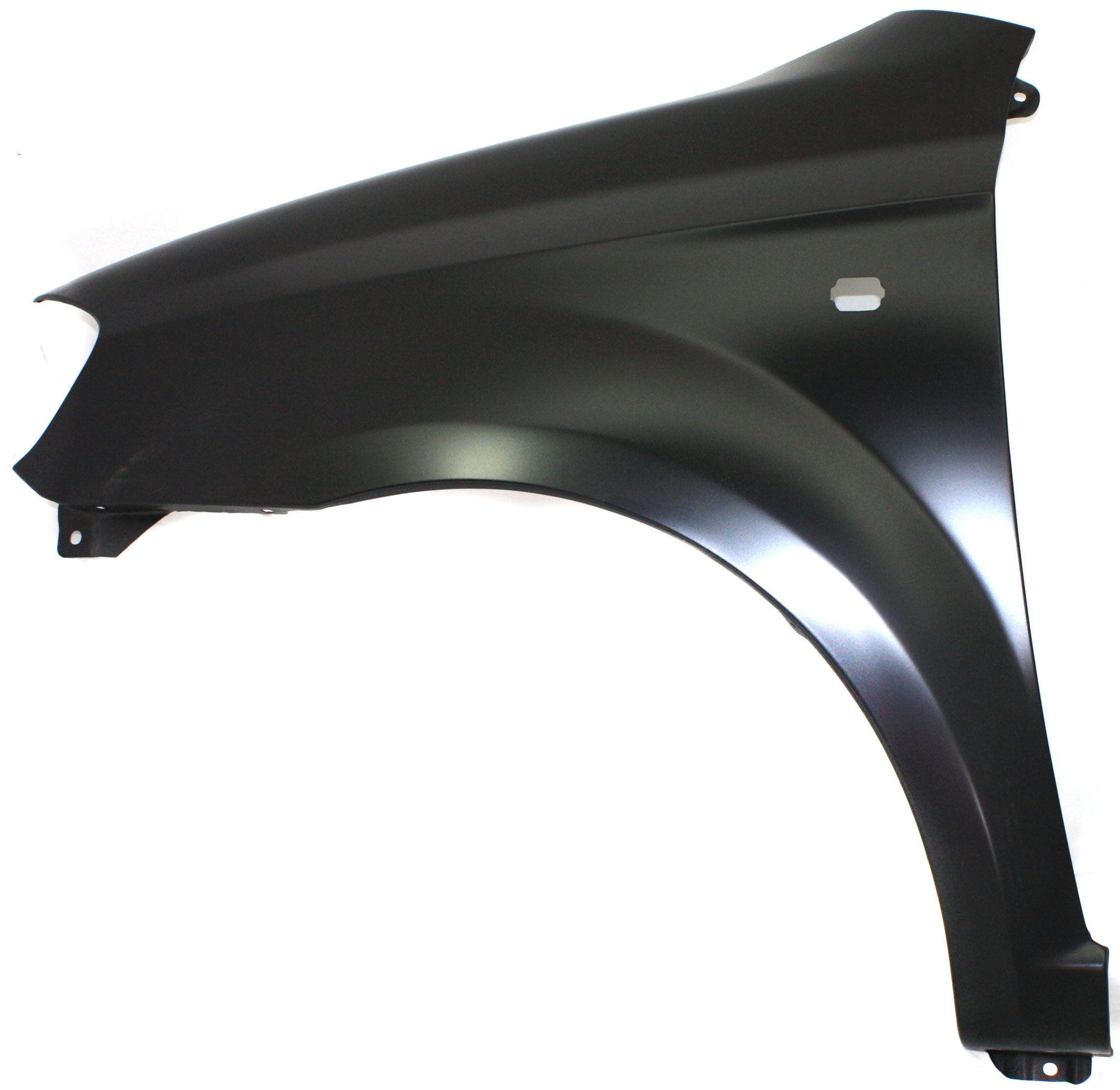 Front Fender for Chevrolet AVEO Sedan 2007-2008, Left (Driver), Primed (Ready to Paint), with Signal Light Holes, Replacement
