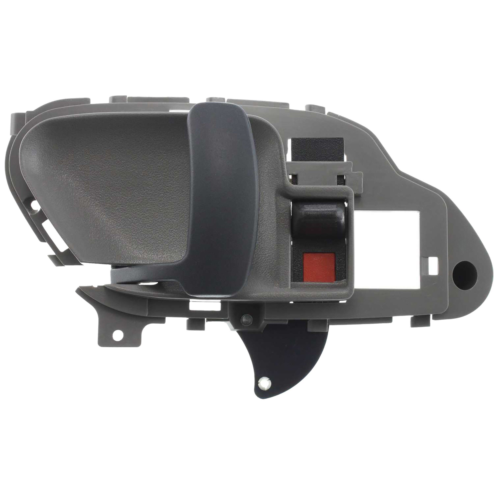 Front Interior Door Handle, Left (Driver), Gray for Chevrolet/GMC C/K Full Size Pick-Up 1995-2002, Suburban 1995-1999, Replacement
