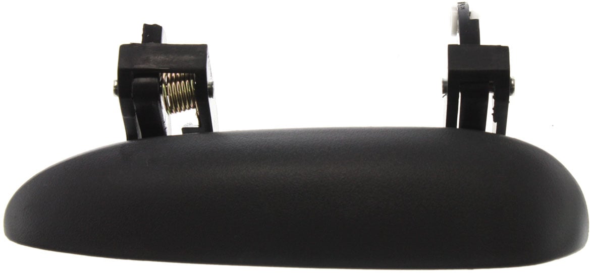 Front Exterior Door Handle for Chevrolet Cavalier 1995-2005, Left (Driver), Plastic, Textured Black, Without Keyhole, Replacement