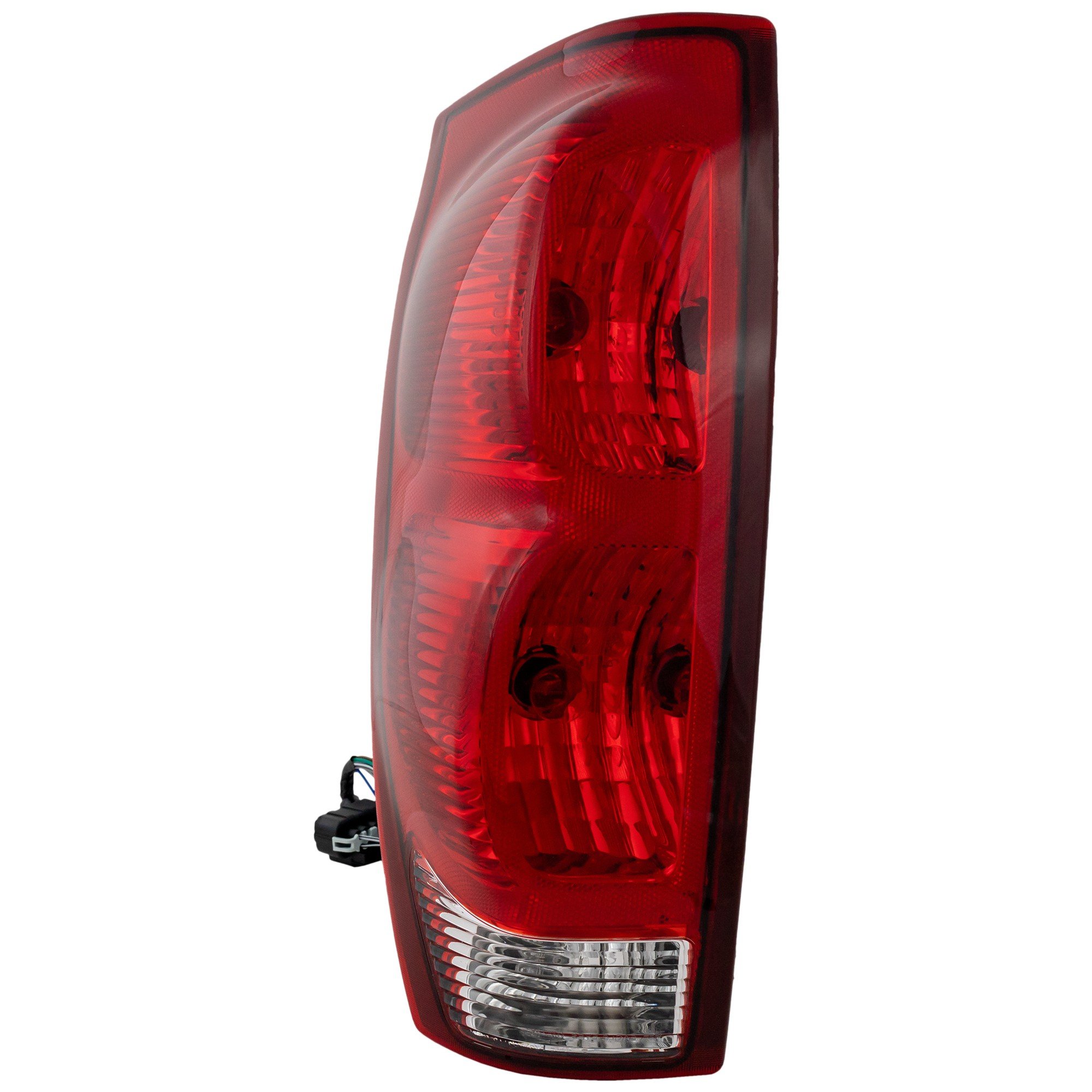 Tail Light Assembly for Chevrolet Avalanche 2002-2006, Left (Driver) Side, All Red Lens Type, Replacement