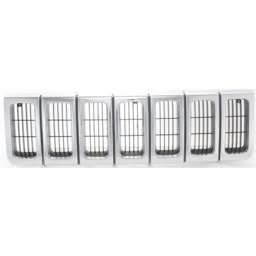 1996 - 1998 Jeep Grand Cherokee Grille Assembly Replacement