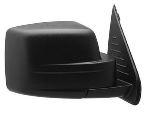 Right (Passenger) Outside Rear View Mirror Assembly for 2008 - 2012 Jeep Liberty, Includes Cover and Glass, Power Control with Memory and Fold-Away Features,  57010098AF, Replacement