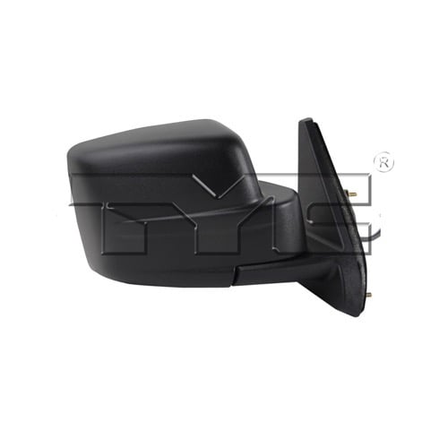 Right (Passenger) Side View Mirror Assembly for 2010-2016 Jeep Patriot, Outside Rear View, Power, Heated, Fold-Away, Textured, OEM Code GTL Replacement