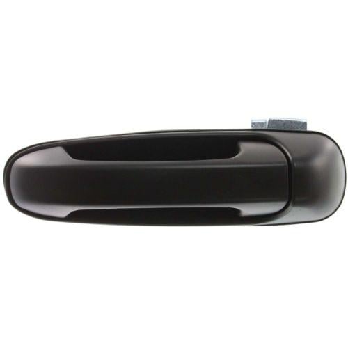Exterior Rear Left (Driver) Door Handle for 2004 - 2009 Dodge Durango, Black Replacement,  55362215AA