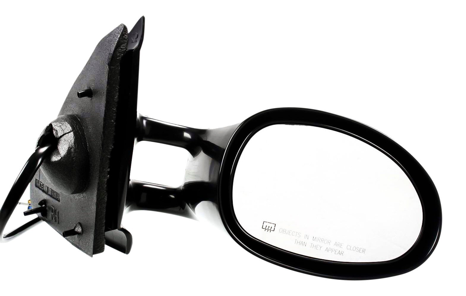 Power Heated Non-Folding Paintable Right (Passenger) Mirror for Chrysler Breeze/Cirrus/Stratus 1995-2000, Replacement