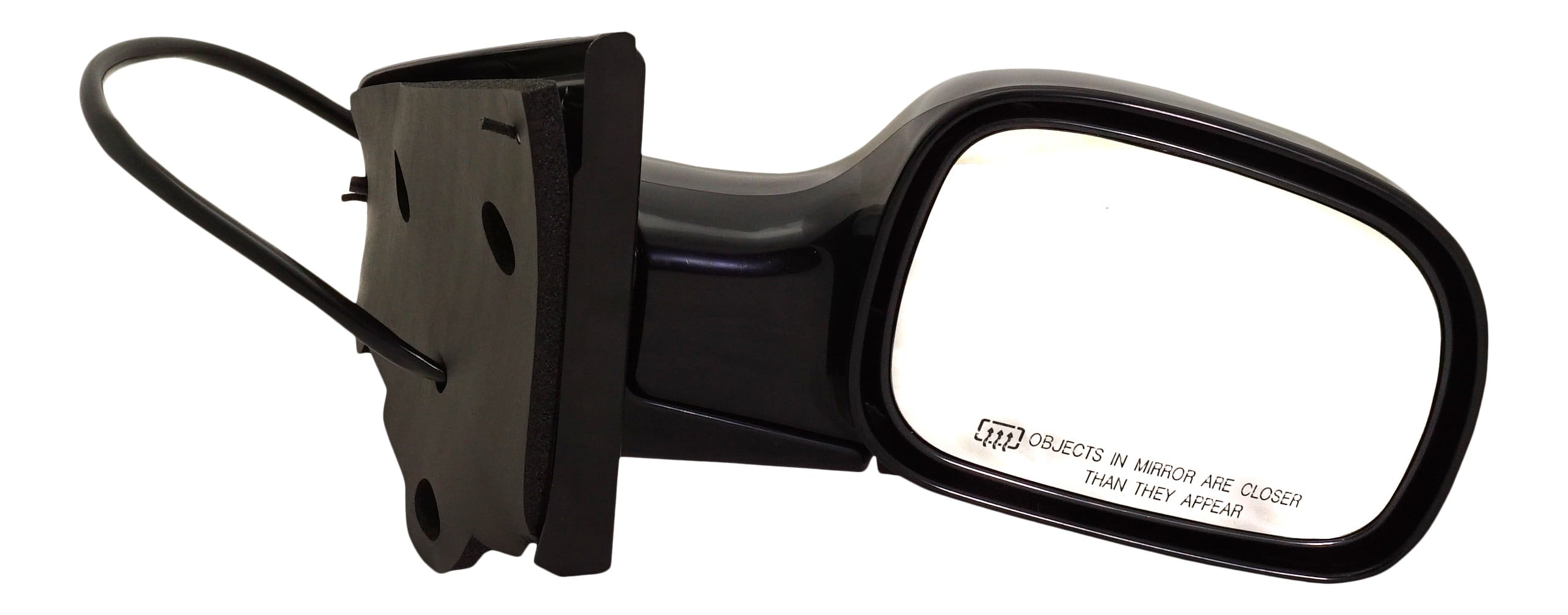 Power Mirror for Dodge Caravan 2001-2007, Right (Passenger) Side, Manual Folding, Heated, Paintable, Replacement