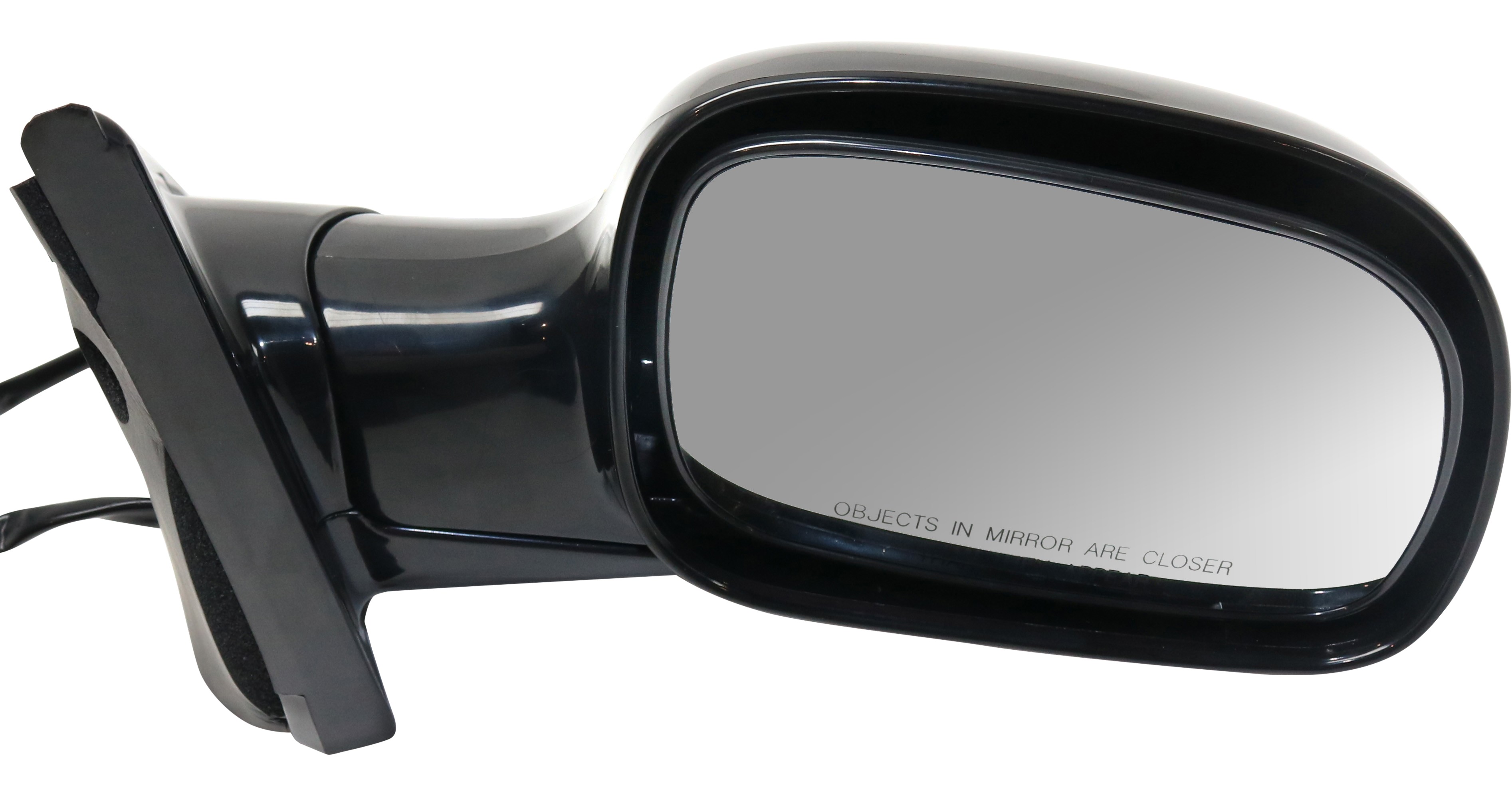 Power Mirror for Dodge Caravan 2001-2007, Right (Passenger) Side, Manual Folding, Non-Heated, Paintable, Replacement