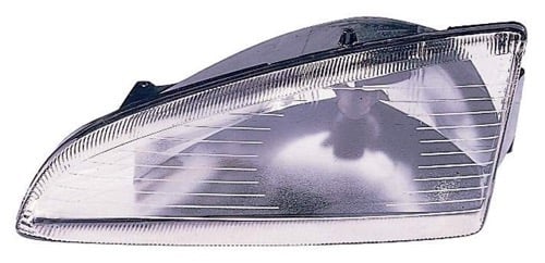 Left (Driver) Headlight Assembly for 1993 - 1994 Dodge Intrepid Front Replacement Housing, Lens, Cover, Composite;  4746453, Replacement