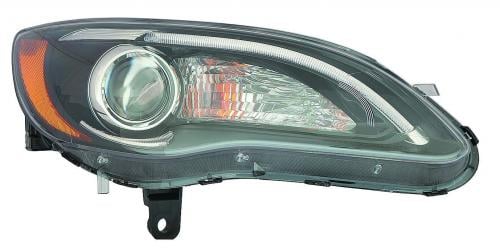 2011 - 2014 Chrysler 200 Headlight Assembly - Right (Passenger) (CAPA Certified)