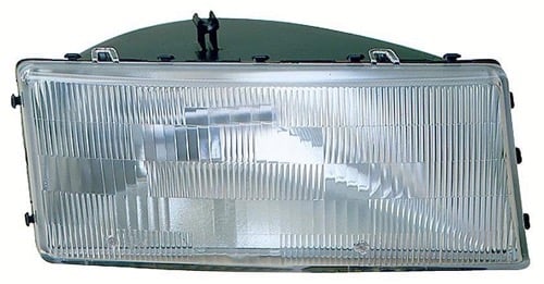 1989 - 1994 Dodge Spirit Front Headlight Assembly Replacement Housing / Lens / Cover - Left (Driver) Side