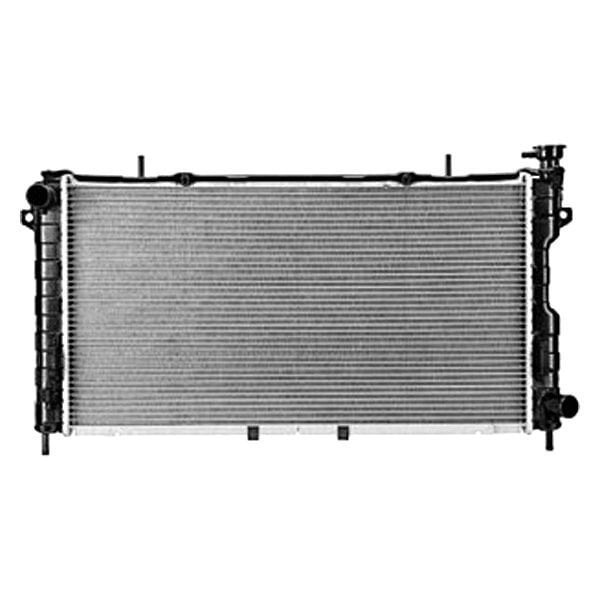 Radiator Assembly for 2001 - 2004 Dodge Caravan/Grand Caravan, 2.4L L4 Engine,  4677494AC, Replacement
