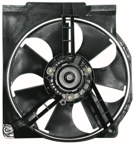 Condenser Fan for 1991 - 1992 Dodge Grand Caravan, A/C Condenser Fan 3.3L V6, Electric Fan Assembly,  CH3113104, Replacement