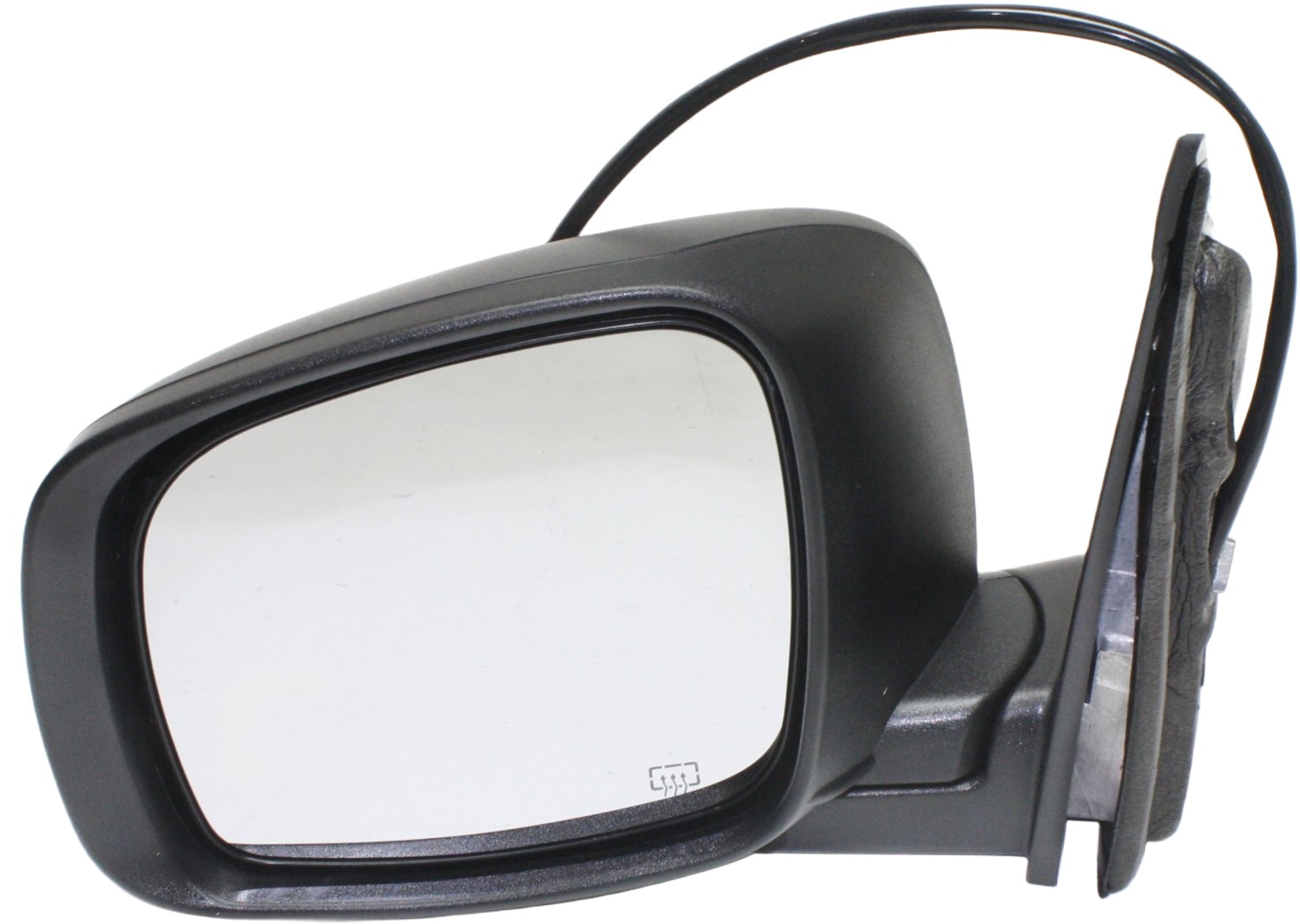 Power Mirror for Dodge Grand Caravan 2008-2020 & Chrysler Town & Country 2008-2016, Left (Driver), Manual Folding, Heated, Textured, w/ One Touch Feature, Replacement