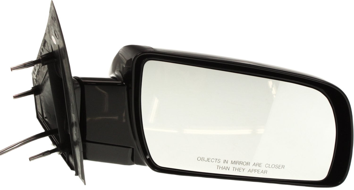 Power Mirror for Chevrolet Astro 2000-2005, Right (Passenger), Manual Folding, Non-Heated, Paintable, Below Eyeline, Replacement