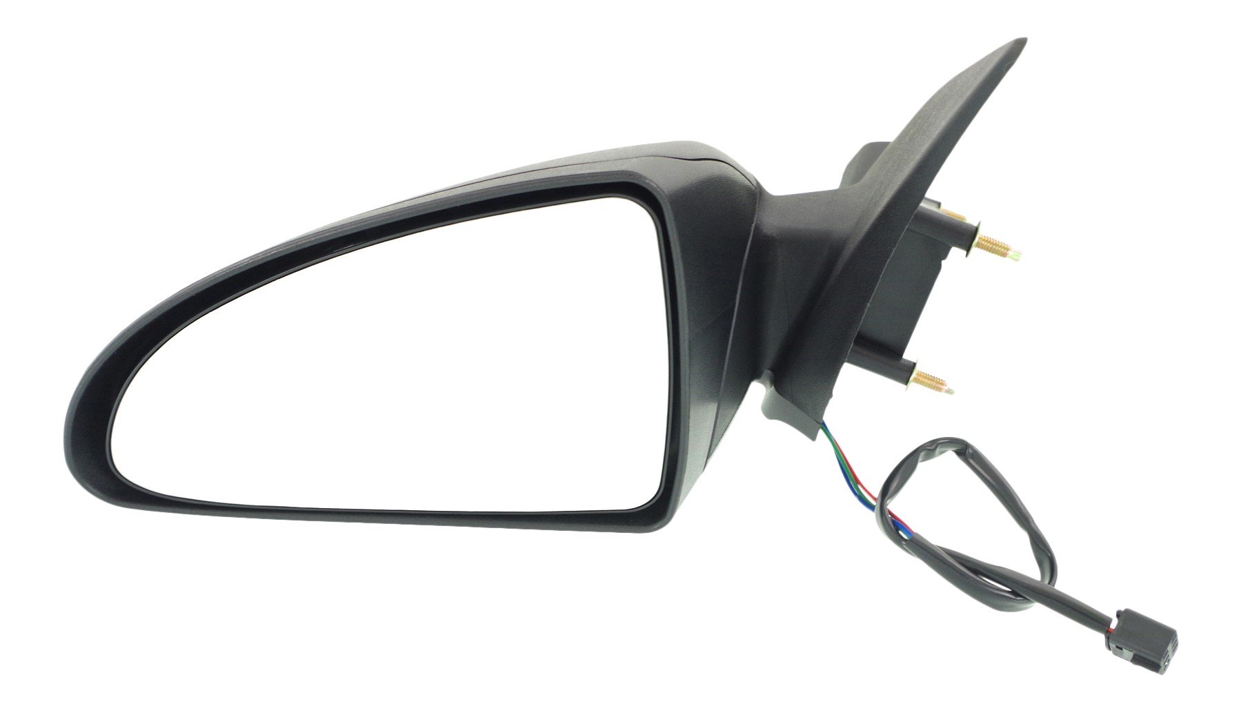 Power Mirror for Chevrolet Malibu 2004-2008, Left (Driver) Side, Manual Folding, Non-Heated, Textured, Suitable for Base/LS/LT Models, Replacement
