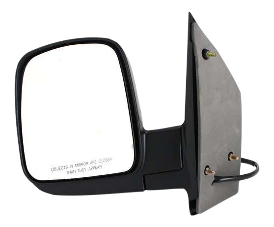 Power Heated Manual Folding Mirror for GMC Express/Savana Van 2003-2007, Left (Driver), Non-Towing, Textured Surface, Standard Type, Without Signal Light, Replacement