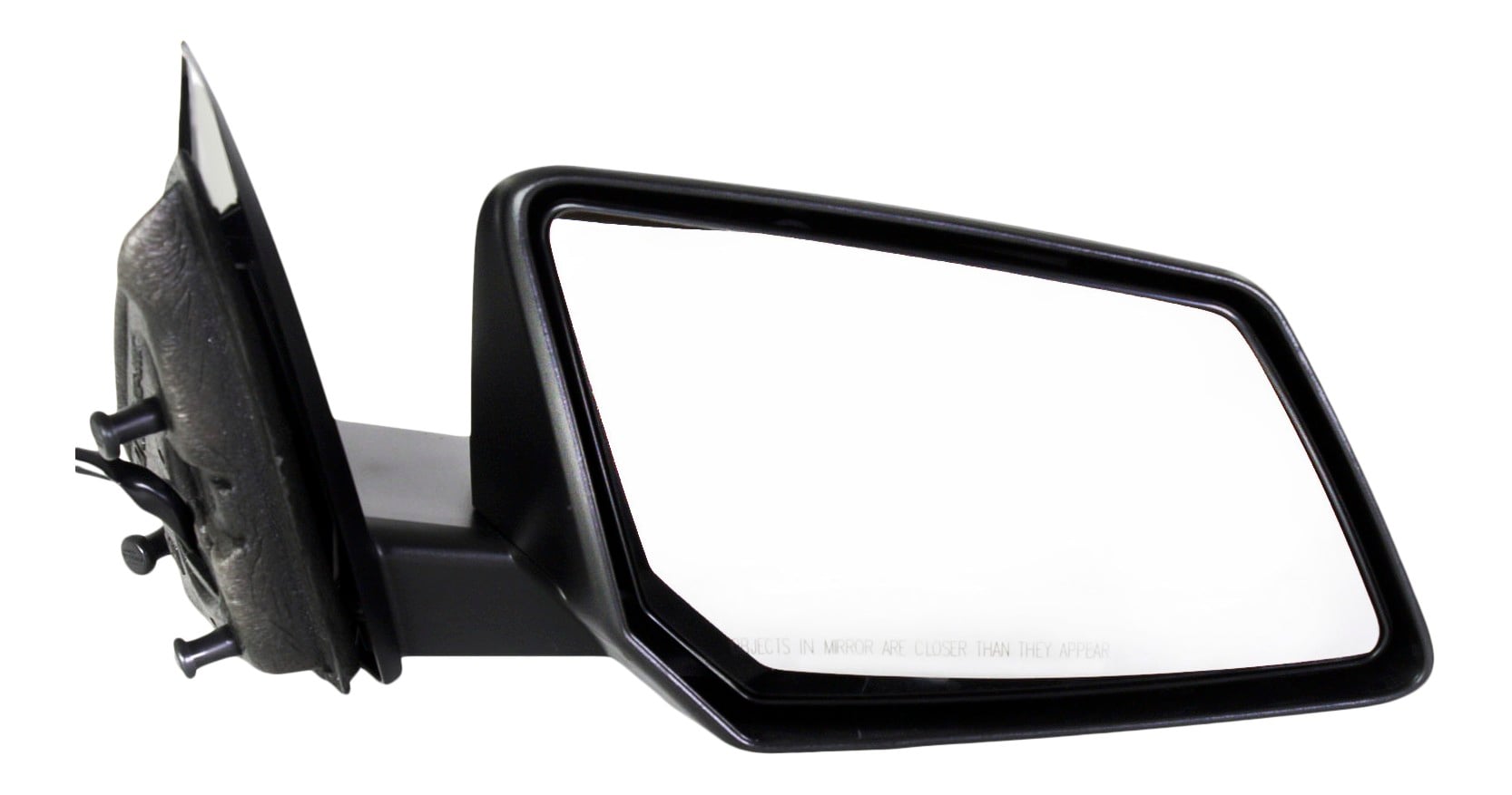 Right (Passenger) Side Mirror for GMC Acadia/Acadia Limited 2009-2017, Power Controlled, Manually Foldable, Non-Heated, Textured, without Signal Light, Replacement