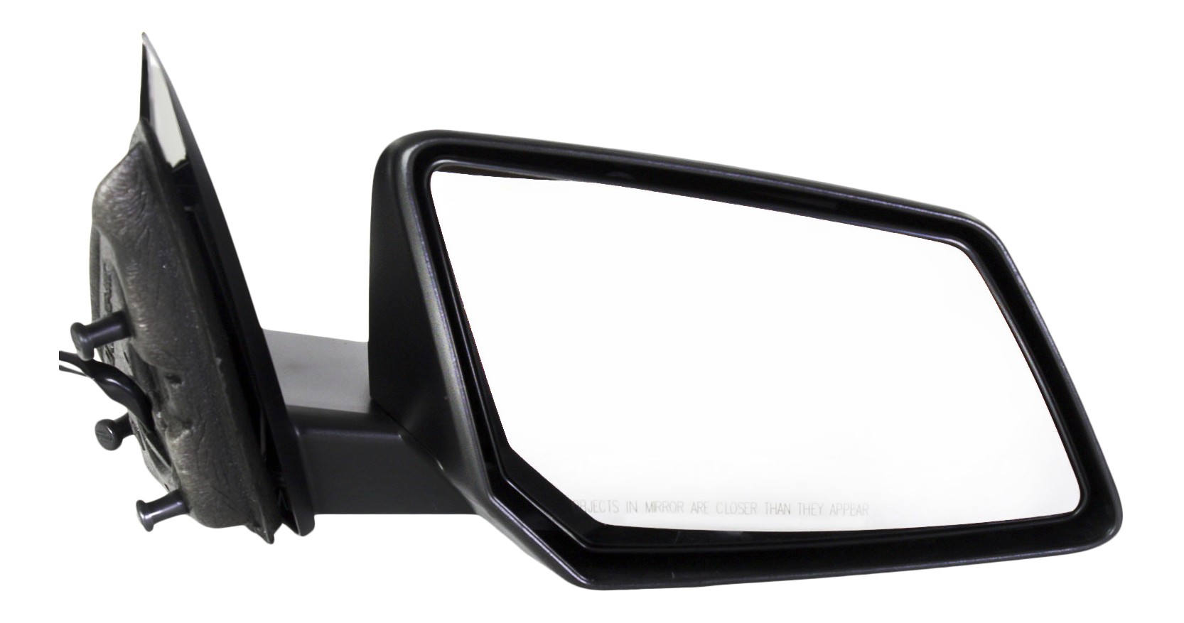 Right (Passenger) Side Mirror for GMC Acadia/Acadia Limited 2009-2017, Power Controlled, Manually Foldable, Non-Heated, Textured, without Signal Light, Replacement