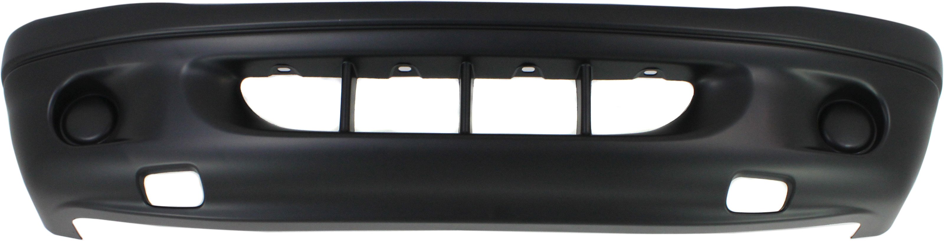 Front Bumper Cover for Dodge Dakota 2001-2003, Primed (Ready to Paint), without Fog Light Holes, Replacement