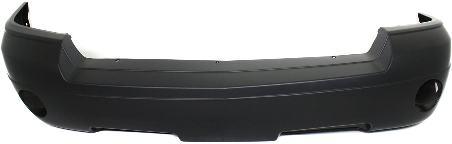 Front Bumper Cover for Dakota 2005-2007, Primed (Ready to Paint), Without Molding Holes, With Fog Light Holes, Replacement