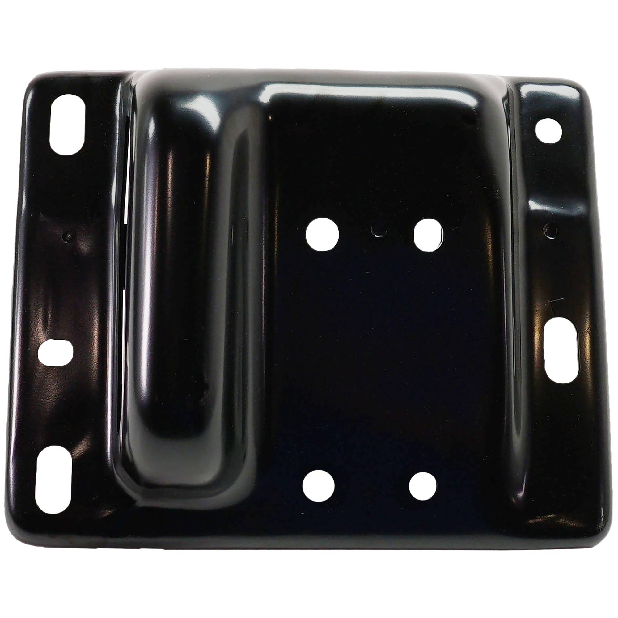 Front Bumper Bracket for Dodge RAM 2500/3500 2003-2018, Right (Passenger) Side, Steel, without Tow Hook Holes, Replacement