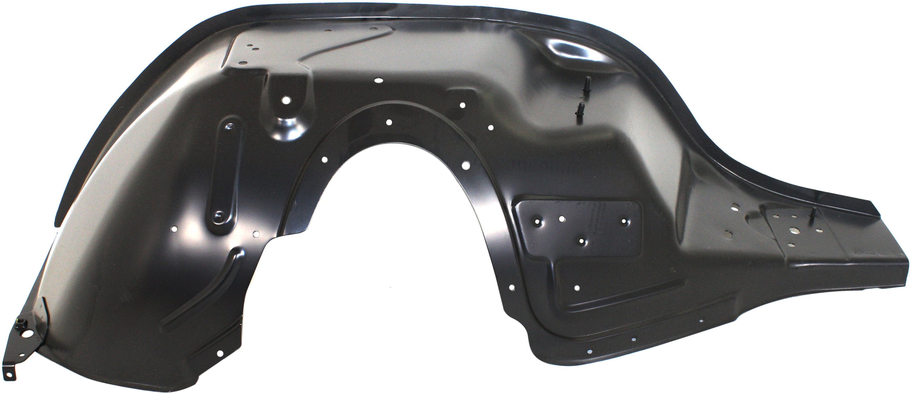 Front Wheelhouse for Dodge RAM 1500 (1994-2001), 2500/3500 (1994-2002), Left (Driver), Steel, Black, Replacement