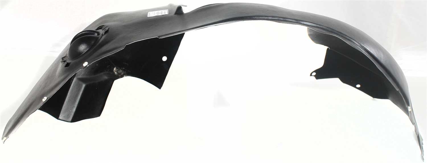 Front Fender Liner for 1996-2000 Dodge Caravan/Voyager, Left (Driver), Excluding Sport Package, Replacement