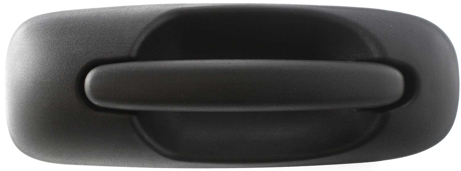 Front Exterior Door Handle for Chrysler Town and Country 2001-2007, Right (Passenger) Side, Textured Black, without Keyhole, Replacement