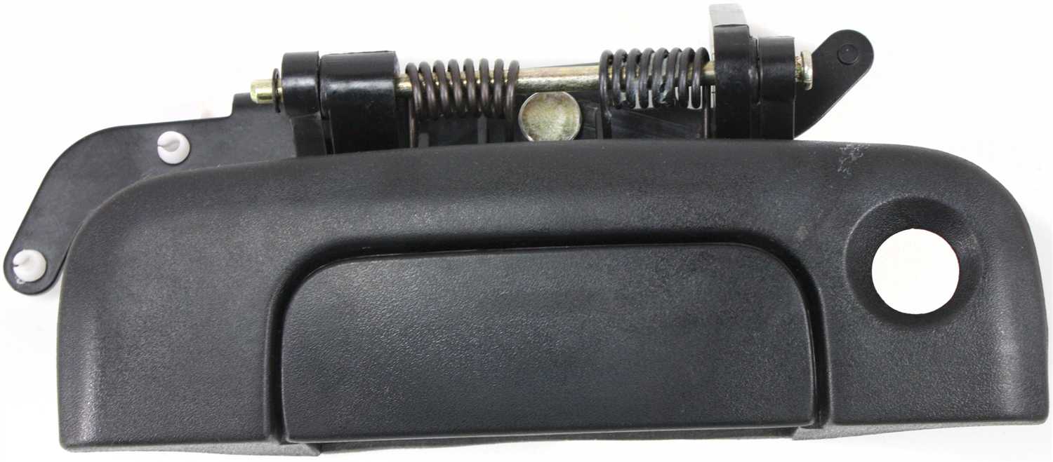 Tailgate Handle for Dodge Grand Caravan/Chrysler Town and Country 1996-2000, Outer, Black, Without Sport, Rallye Package, Replacement