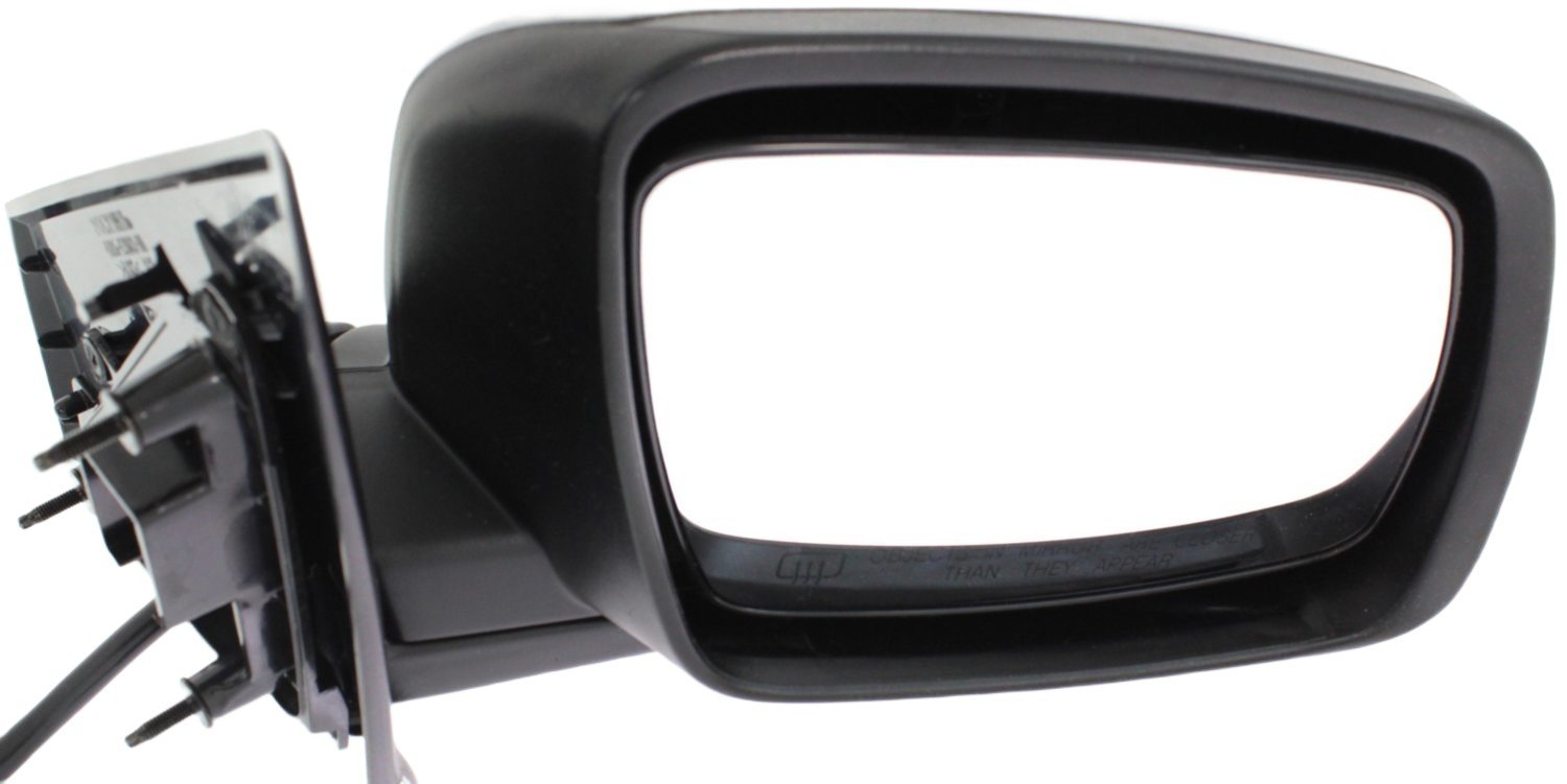 Power Heated Mirror for Dodge Journey 2016-2018, Right (Passenger), Manual Folding, Paintable, Type 2, Replacement