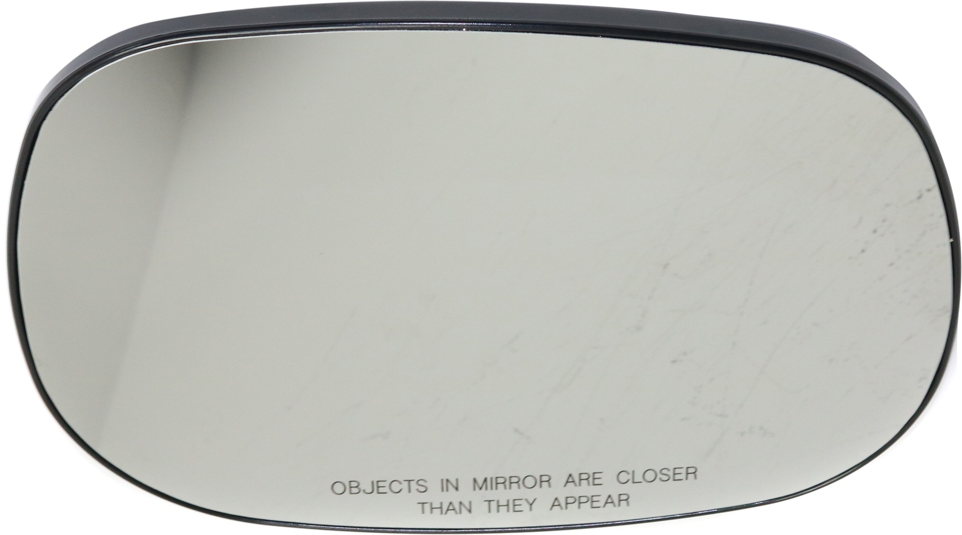 Mirror Glass for Dodge Dakota (1997-2000), Durango (1998-2003) Right (Passenger), Non-Heated, with Backing Plate, 6 x 9 in. Replacement